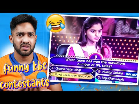 Dumbest KBC Contestants! (Kaun Banega Crorepati Fails)