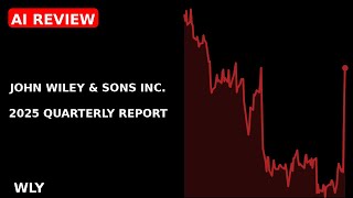 John Wiley & Sons Inc. 2025 quarterly report