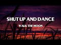 Walk The Moon Shut Up And Dance Lyrics mp3