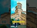 The largest church in Georgia #church #georgia #shorts #travel #tbilisi
