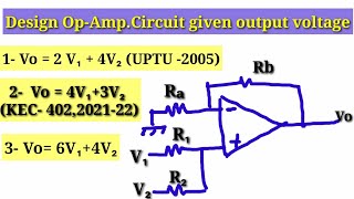 Analog Circuit Lecture 90/ Design Of Non Inverting Operational Amplifier Circuit