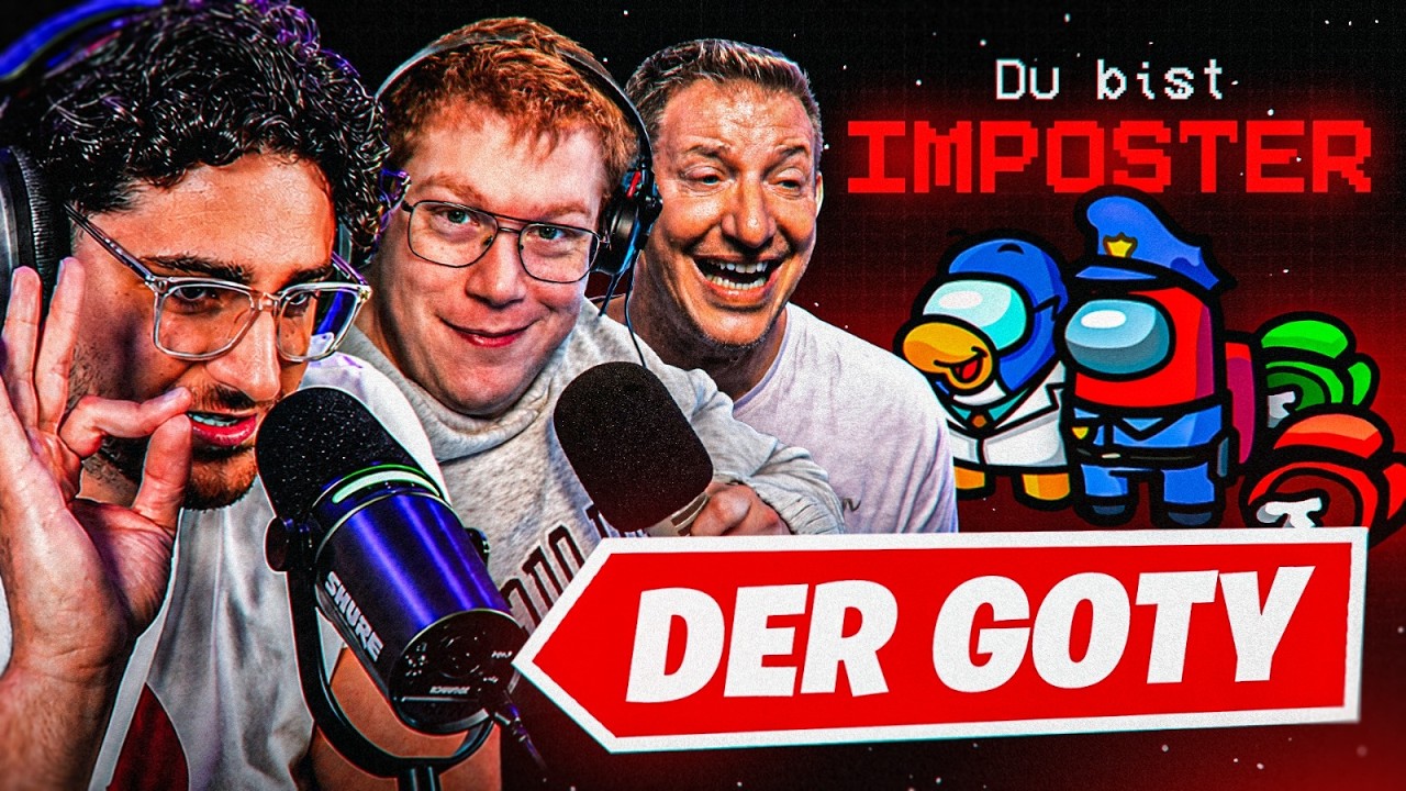 DESHALB BIN ICH DER GOAT IM AMONG US!😈 mit Danny, Kroko, Schradin, Willy & Co.🔥