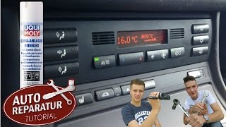 KLIMAANLAGE | DESINFEKTION | desinfizieren Klima reinigen [Tutorial] HD air condition disinfection