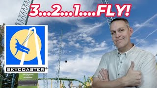Fly through the air on the Skycoaster
In 1992 William Kitchen and Ken Bird sat around the table talking about their favorite extreme rush like bungee jumping off a bridge or sky diving from a plane.They developed a method to repeat his sensation in a ride for the average person. Skycoaster was born.
Video used
https://youtu.be/4iNDW77Zirs?si=9JTVcCkBj4MIUCn5
https://youtu.be/4GEMVaUaQiU?si=5FiGHRbcVJLcIIVV
https://youtu.be/OOEe9zW5bn8?si=S2tWgxNdDUOtgmo-
https://youtu.be/_6VyOMo6erM?si=NzKcppF8pW8vv6Tf Fly through the air on the Skycoaster