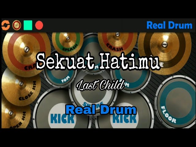 SEKUAT HATIMU - LAST CHILD | REAL DRUM COVER ANK OFFICIAL class=