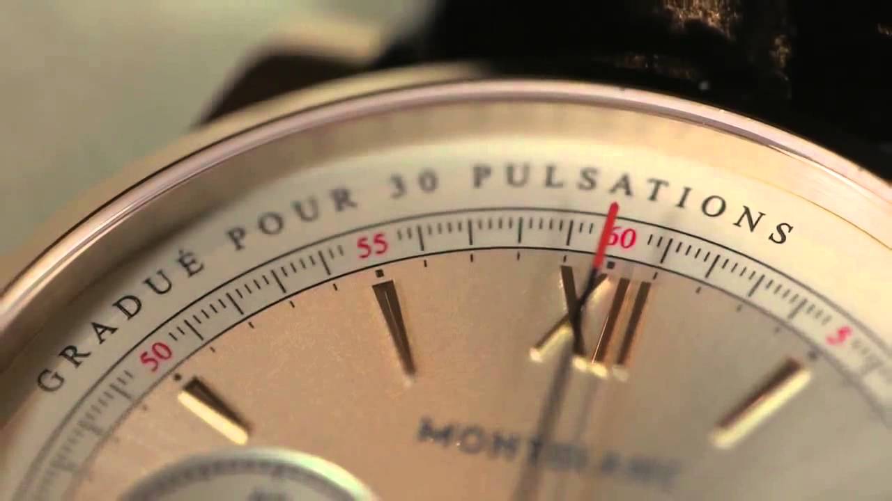Montblanc at the SIHH 2014 - The Montblanc Meisterstück Heritage Pulsograph