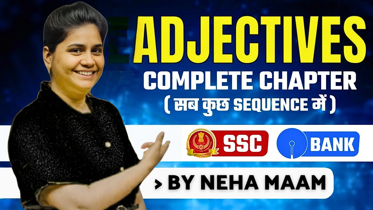 Adjectives Complete Detail   // Types of Adjectives // How to identify Adjectives in seconds