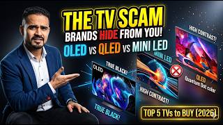 DON'T Buy a TV in 2026 Before Watching This! 🛑 OLED vs QLED vs Mini-LED (Top 5 Picks)