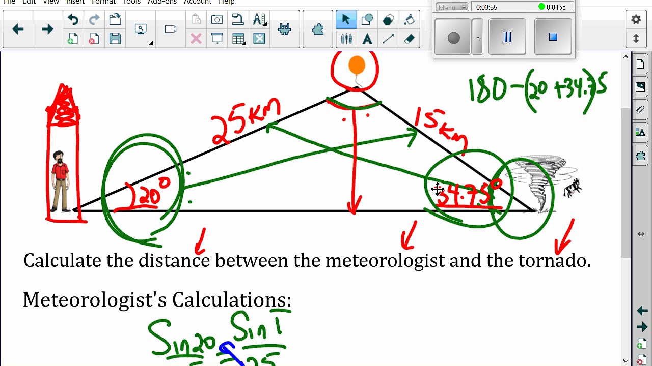 Unit 2 3 4 Ambiguous Case of Sine Law Part 1 - YouTube