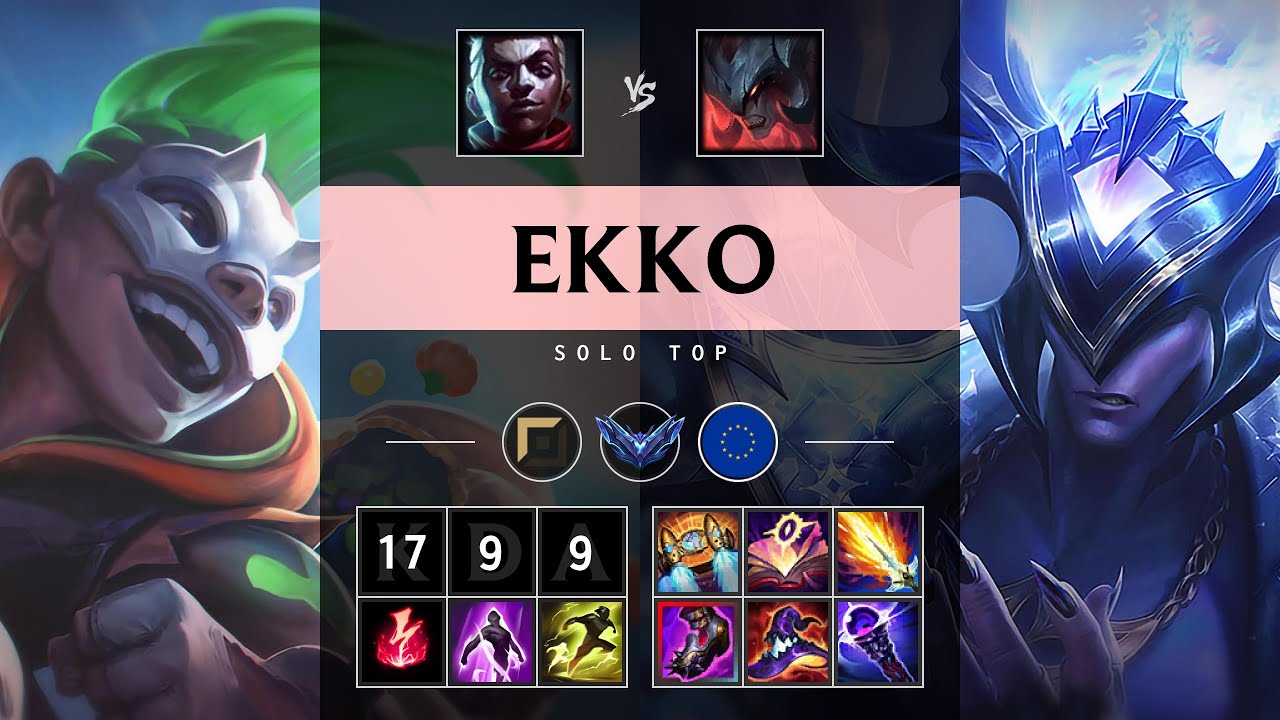 Ekko Top vs Aatrox - EUW Diamond Patch 25.19