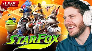 I'm playing Star Fox for the first time ever! NEW MERCH OUT (Type !Merch in chat)