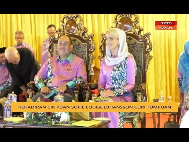 Kehadiran Cik Puan Sofie Louise Johansson Curi Tumpuan Youtube