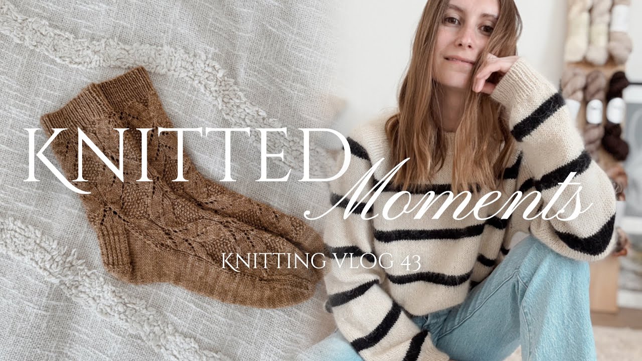 Knitting Vlog: unboxing Pascuali yarns, Sunde Sweater, Poet Socks