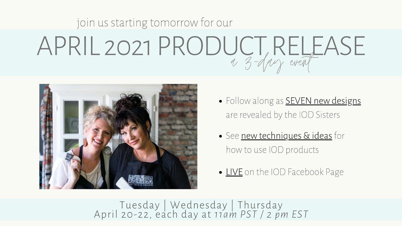 IOD Spring Product Release!