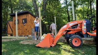 The Easy Way to set 4 x 4 Posts Plumb and Square