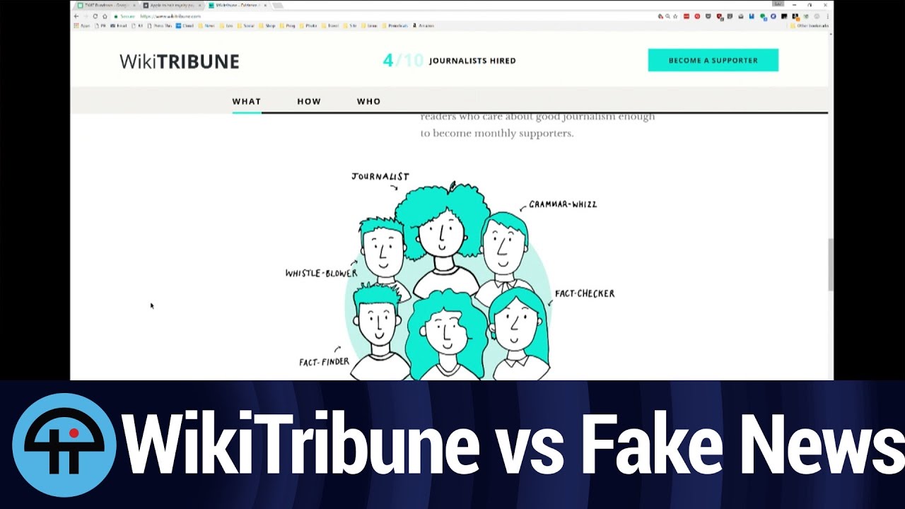 WikiTribune Will Fight Fake News