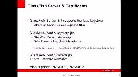 Securing Oracle GlassFish Server 3 1