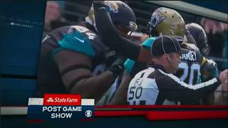 NFL on CBS StateFarm Post Game Show 2018 AFC Wild Card BUF@JAX