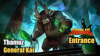 Thamuz General Kai Skin Kung Fu Panda Entrance Upscale 4K Mobile Legends