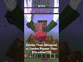 Zombie Titan (Mengxin) vs Zombie Pigman Titan (H2vwither123) #minecraft #minecraftmobbattle