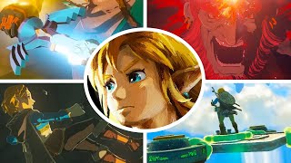 Zelda: Tears of the Kingdom - All Trailers \& Gameplay (2019-2023)