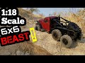 FMS Atlas 6x6 Overview and Hill Climb. Power Wagon