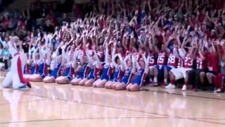 2012 Roncalli Homecoming Pep Rally  rollercoaster