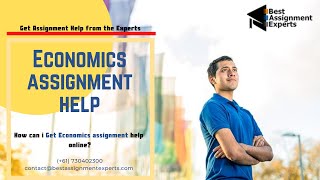 Economic Assignment Help | Best Assignment Experts