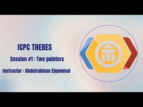 Level One | Session #1 Two pointers - YouTube