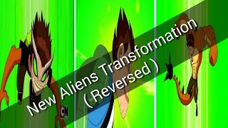 Ben 10 Reboot | Season 3 | New Aliens Transformation ( Reversed )