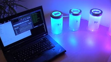 PartyControl: Winamp control and ambient light (Arduino, TLC5940)