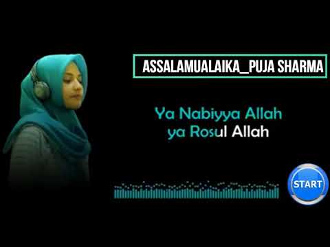 Puja Sharma Assalamualaika + Lyric lagu