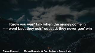 Metro Boomin - Around me ft Don Toliver (Lyrics)