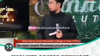 Mari kita contoh semangat ibadah orang terdahulu || ustadz adi hidayat
® jalan hijrah akhirat