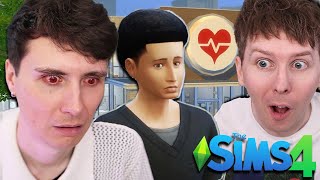 WHY DAN WENT TO HOSPITAL - Dan and Phil play The Sims 4: Season 2 #12 screenshot 5