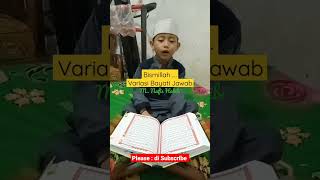 Qari Cilik Berbakat || Suara Merdu || Bismillah Variasi Bayati Jawab || M. Nafis Habibi