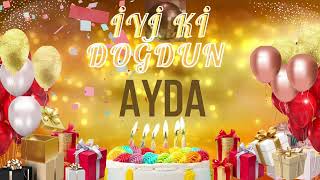 Ayda - Doğum Günün Kutlu Olsun Ayda