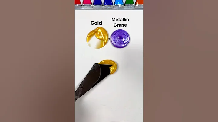 Satisfying color recipes #colormixing #paintmixing #tappingsounds #asmrart #satisfying