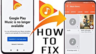 🔴 Live Proof | Solve Google Play Music No Longer Available Problem | Use Google Play Music Back fix screenshot 4