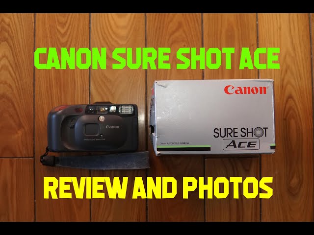 Canon Sure Shot Ace Review And Photos | Film Photography - YouTube