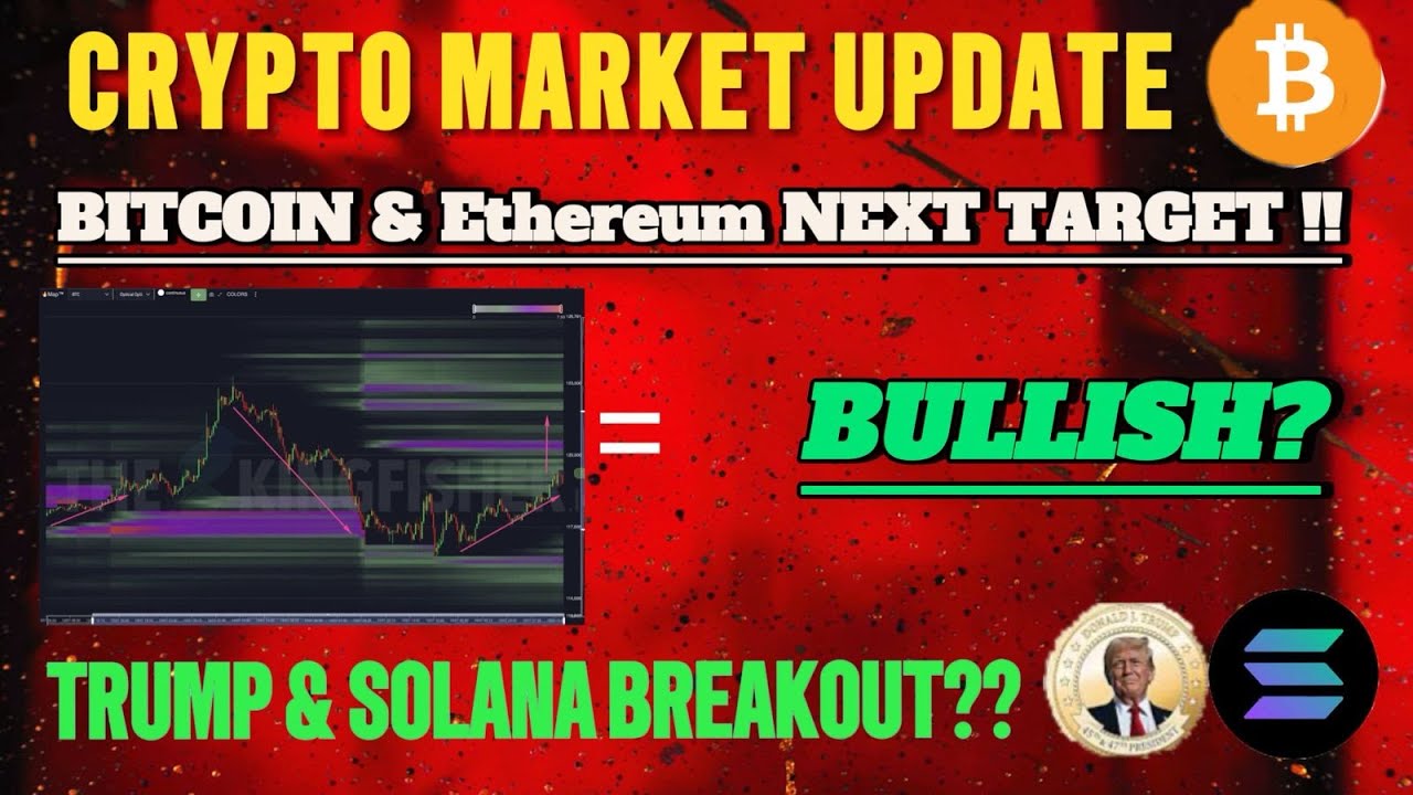 TODAY CRYPTO MARKET UPDATE ! BITCOIN & ETHEREUM price prediction ...
