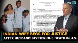 Indian Wife Begs For Justice After Husband's Mysterious Death In The U.S.| Indians In The U.S.