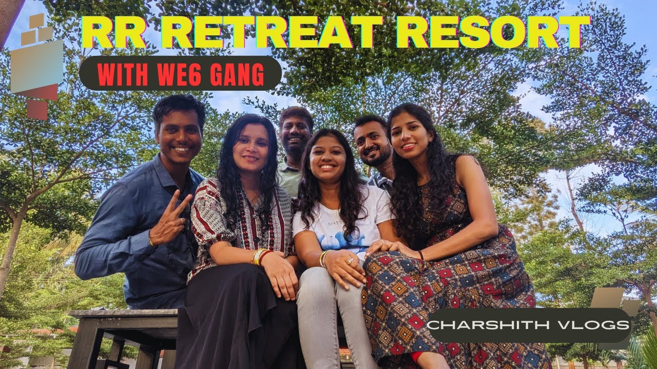 Rain Dance, Pool & Unlimited Fun 😍 | Friends Vlog at RR Retreat Resort Bengaluru