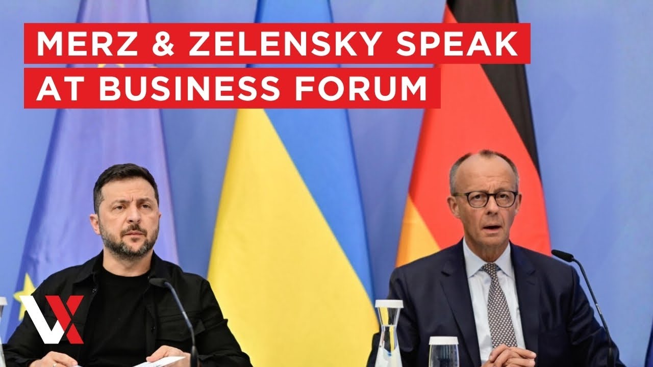 LIVE | Germany's Merz & Ukraine's Zelensky Speak At German-Ukrainian Business Forum | VERTEX