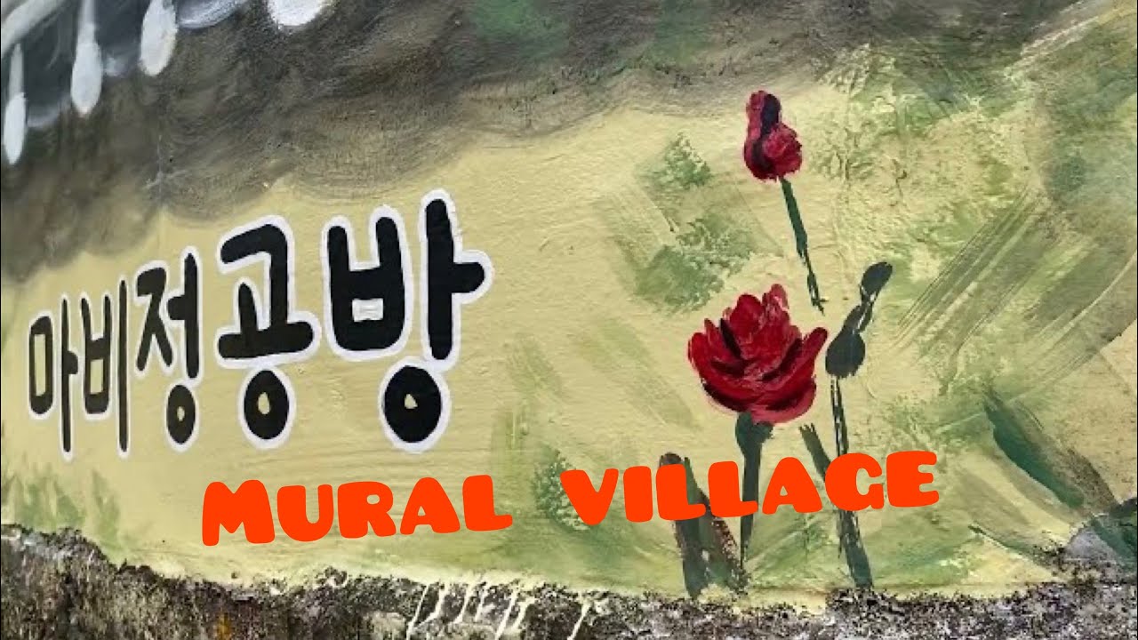Jalan-jalan ke Mabijeong Mural Village, Daegu korea