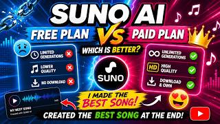 Suno AI Free vs Paid (2026) – Is Premium REALLY Worth It? I Made My Best Song! 🎵 screenshot 1