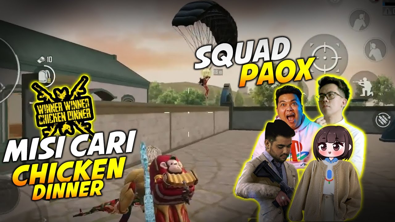 SQUAD PAOX MAIN SERIUS ? OH TENTU TIDAK MUNGKIN - GULUGULU PUBG MOBILE
