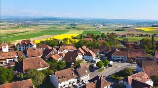 La commune de Grandcour VD | grandcour.ch | Drone Switzerland | Raphaël Schülé