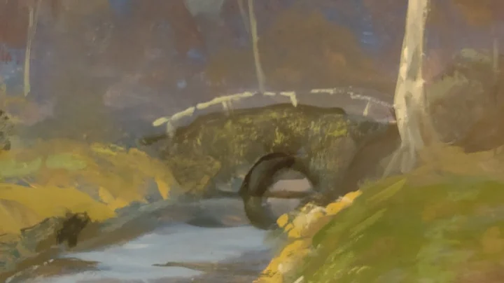 Left Over Paint Landscape
