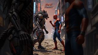 Spider-Man vs. Wolf Robot – The Ultimate Battle Begins!